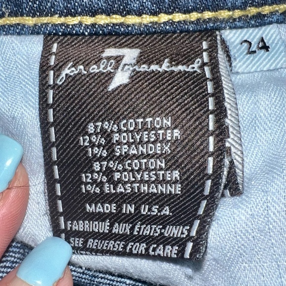 7 For All Mankind Bootcut Jeans 24 - Picture 6 of 6